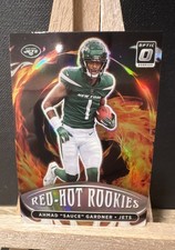 2022 Panini Donruss Optic - Red Hot Rookies Ahmad Gardner #RHR-9 Holo Prizm (RC)