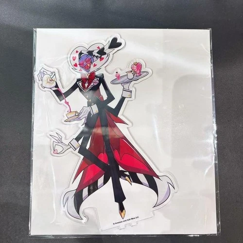 Hazbin Hotel Valentino Anicafe Acrylic Stand Animate Limited Figure Japan 2025 - Picture 1 of 24