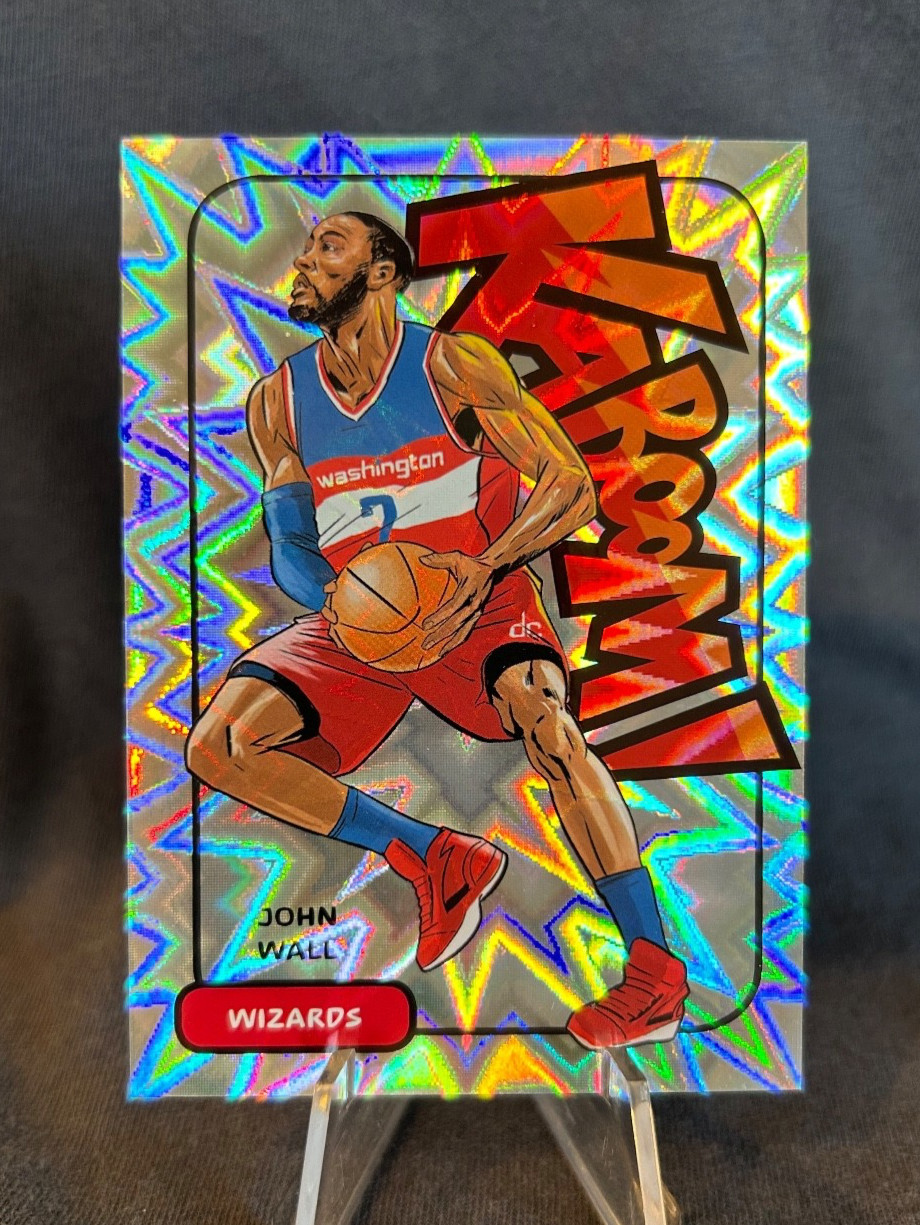2016-17 Panini Excalibur John Wall KABOOM!! #14 Super Clean Wizards