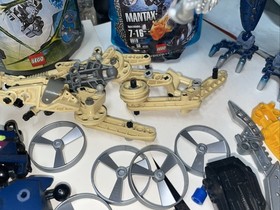 LEGO Bionicle Vezok 8902 Granite 8506 8741 Canisters & Parts Lot
