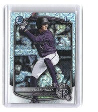 Ethan Hedges 2025 Bowman Draft Chrome Mojo Refractor