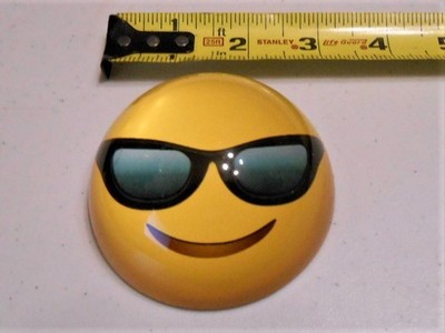 Emoji Sunglasses Paperweight Limited Edition NOS S201
