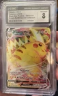 CGC 8  Pikachu VMAX SWSH286 - Crown Zenith Pokemon TCG Card Black Star Promo