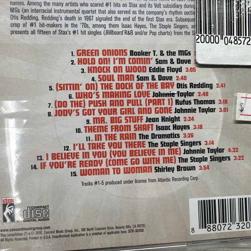 VERSCHIEDENE KÜNSTLER - STAX NUMBER ONE NEU CD gesprungene Hülle - Bild 3 von 9