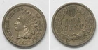 X7759  1862 Indian Head Cent Penny 1c, XF/AU