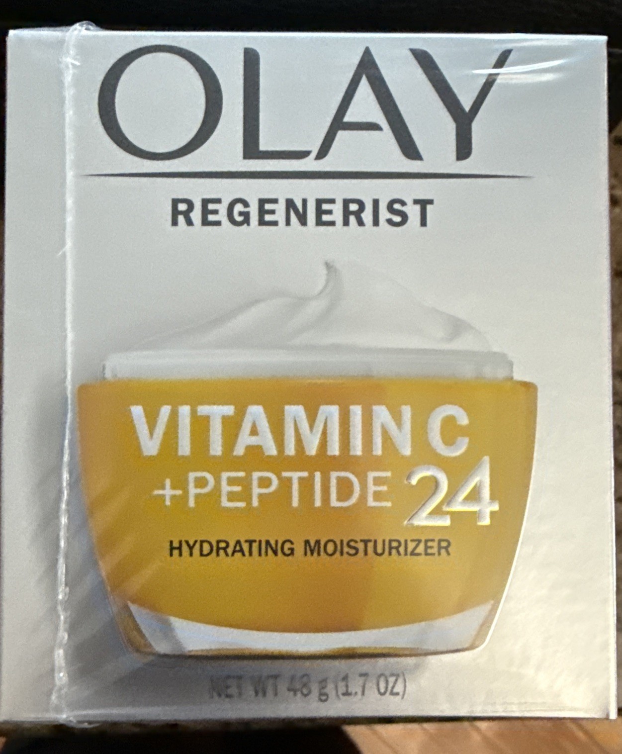 Olay Regenerist Vitamin C + Peptide 24 Hydrating Moisturizer - 48g / 1.7 oz