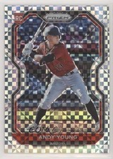 2021 Panini Prizm Power Plaid Prizm 70/75 Andy Young #61 5m1