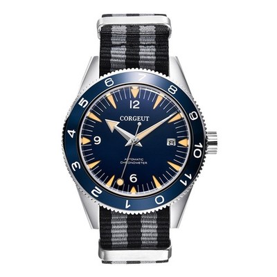 Taucher Automatikuhr 41mm Saphirglas Seagull 8215 Werk 10ATM Leuchtend Corgeut