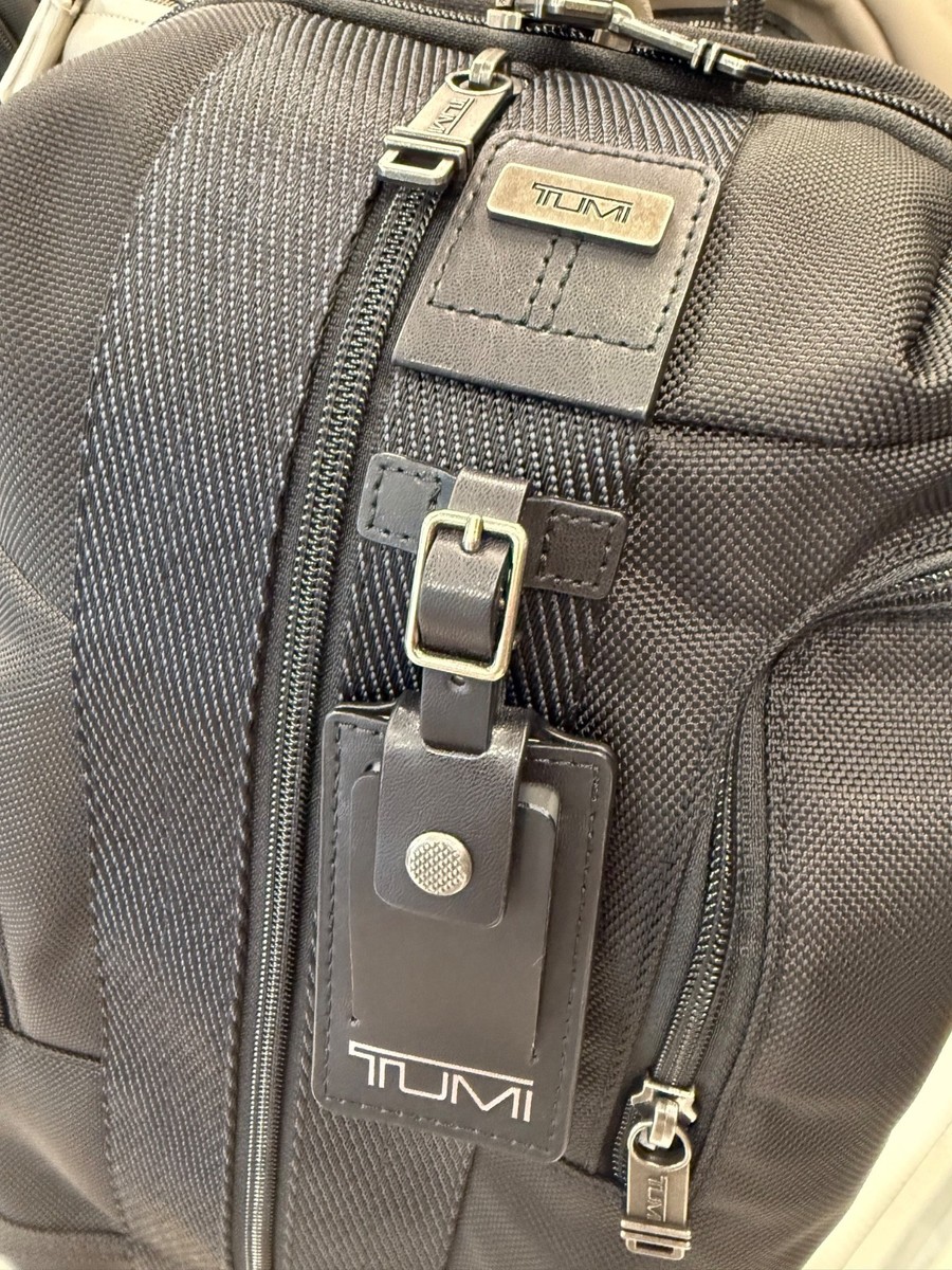 NEW Tumi Fremont HIGGINS 14.5” Sling Bag Backpack - SOLID BLACK | eBay