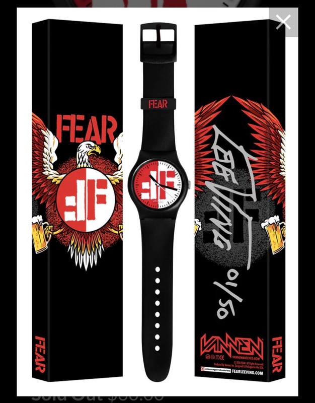 FEAR: The Watch Vannen Limited Edition 50  LEE VING Signed/Numbered Box SOLD OUT