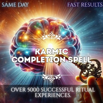 Karmic Completion Spell: Cycle Closure, Soul Resolution & Energetic Finalization