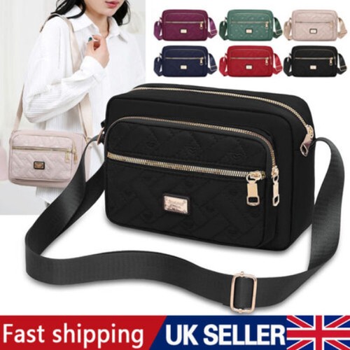 Ladies Messenger Cross Body Bag Women Shoulder Over Holiday Travel Handbag Bags