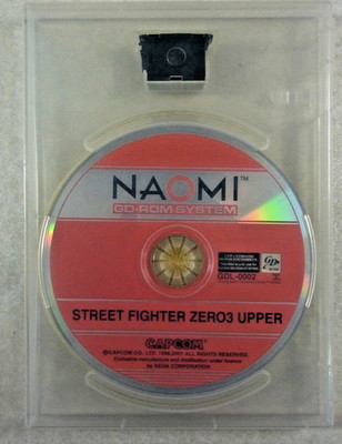 SEGA NAOMI Street Fighter ZERO3 Upper GD-ROM SYSTEM Arcade Game 2001
