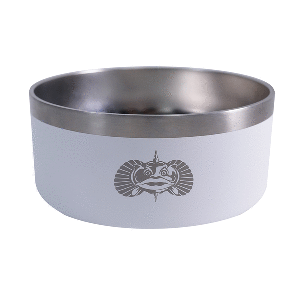 Toadfish Non-Tipping Dog Bowl - White TOADFISH main:modelnumber / - Bild 1 von 1