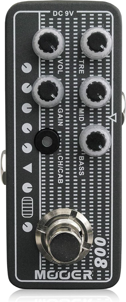 ギター MOOER micro preamp 008 New Mooer Micro Preamp 008 Preamp Guitar Effects Effector