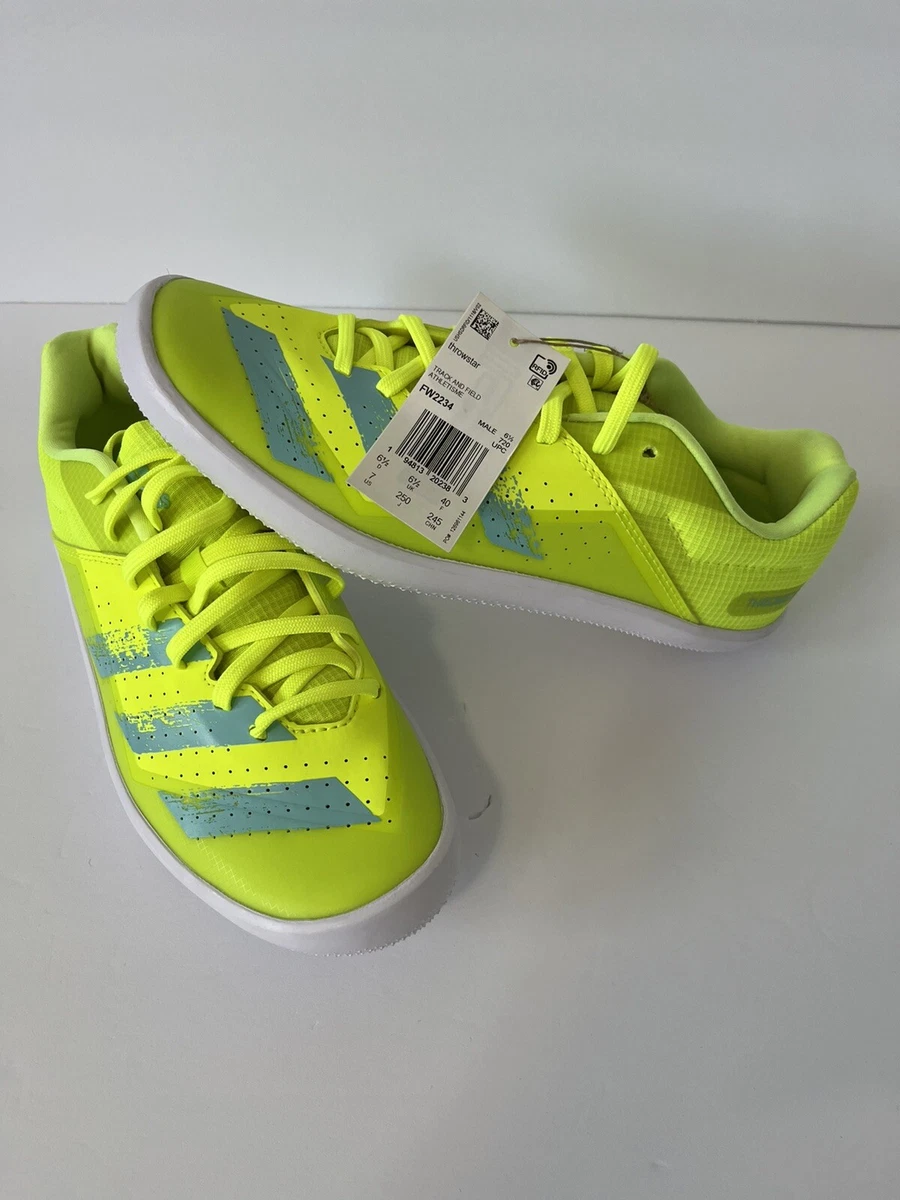 Adidas Throwstar Hammer Discus Shot Put Shoes Yellow FW2234 Men Size | eBay