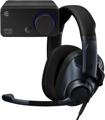 EPOS H6Pro Gaming Headset + GSX 300 Audio Bundle Soundkarte Kopfhörer Verstärker