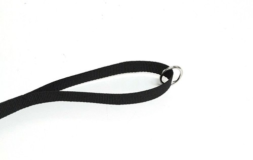 50ft 15m Long Dog Training Lead Obedience Recall Leash Large 25mm Webbing Black - Picture 5 of 8