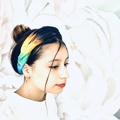 Handmade Tie Dye Soft Knot Headband NWT New | eBay display picture 3