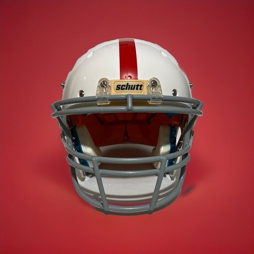 Patriots Deion Branch Auto Schutt Child Size Authentic Helmet. Beckett - Picture 3 of 6