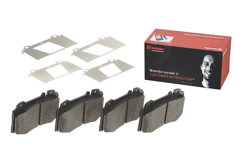 Brembo Front Low Metallic Brake Pads for 2003 2004 2005 2006 Mercedes-Benz S500 - Image 2 of 4