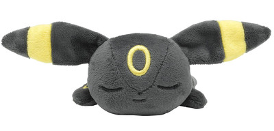 sleeping umbreon plush