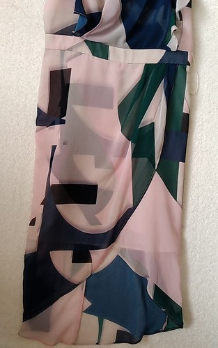 Cooper St Ladies Dress Size 12 Pink Tones Asymmetrical Hem Spagetti Straps - Picture 2 of 8