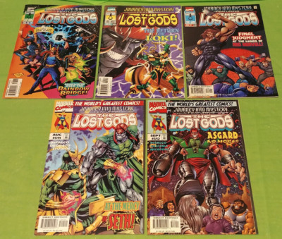 Marvel The Lost Gods Comic Book Lot (5) The Return of Loki