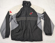 Reebok Arizona Cardinals Windbreaker Men's Size L NFL Team Apparel SI Full Zip
