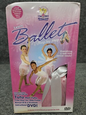 Tinkerbell Dance Studio Learn Ballet Step by Step DVD