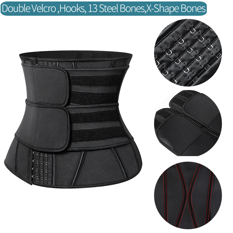 Abdominal Binder Hernia Belt Waist Compression Support for Umbilical Hernia Back Pain Relief XL