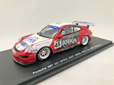 Porsche 911 997 GT Open 2007 – Spark 1:43 – AKKA 1er GTB Valencia