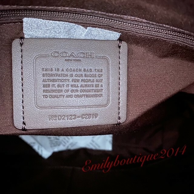 Signature Canvas Leather Khaki Redwood 