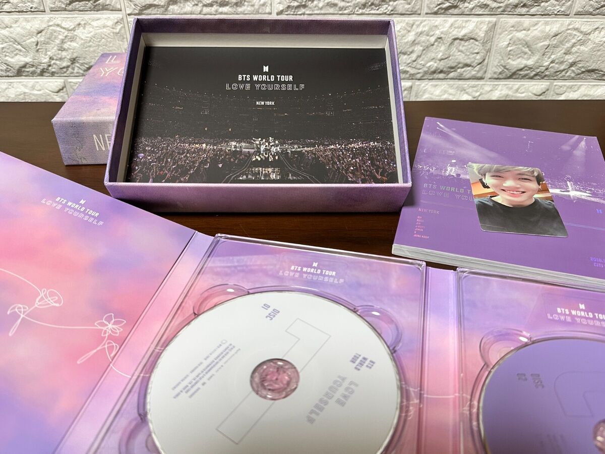 BTS Jungkook Love Yourself World Tour New York DVD Official BTS Jungkook Love Yourself World Tour New York DVD Official