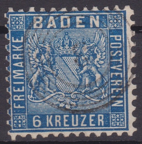 == Ad Baden Mi. 14b Timbrate Five Ring, Cat.