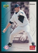 2003 Upper Deck - McDonald's #2 Roger Clemens, New York Yankees.