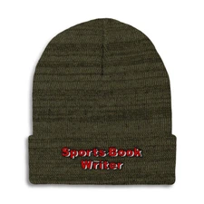 Beanies for Men Sports Book Writer Winter Hats for Women Acrylic Skull Cap
