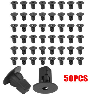 50× Car Fender Liner Clips Screw Grommet Fastener for Toyota Camry-Tundra