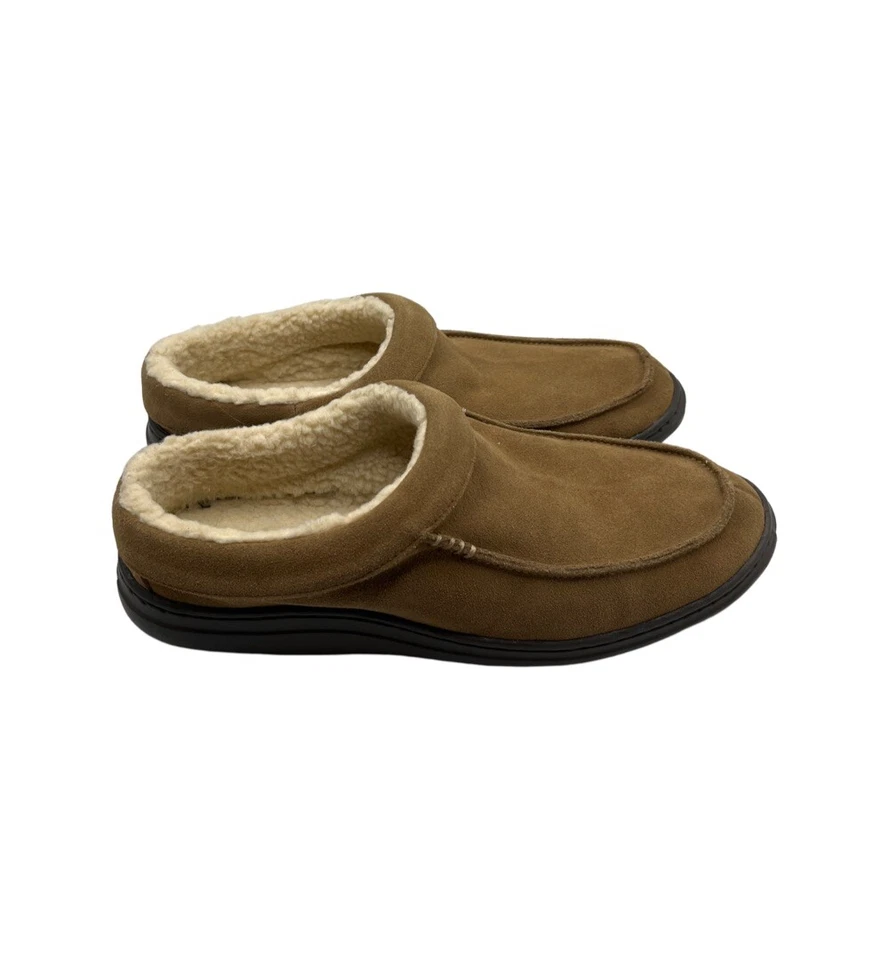 Zapatilla LB Evans Edmonton Para Hombres Tostada Talla 10M Sherpa Forrada Suela de Goma Sin Cordones Foto 3 de 4
