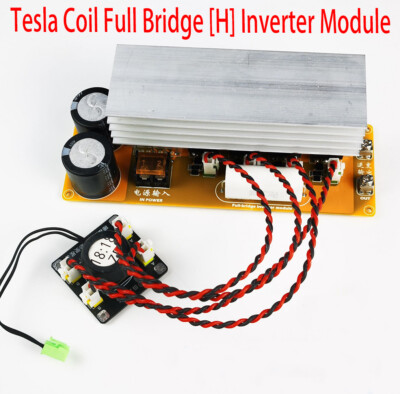 Tesla Coil Full Bridge Inverter Module Finished DRSSTC SSTC Gate Drive GDT Input