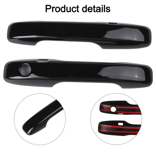 Car Accessories Door Handle Frame Aesthetic Appeal Modern Look Prevent Scratches - Picture 8 of 12