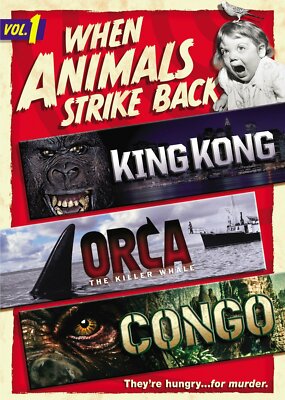 When Animals Strike Back!  Volume 1 Dvd