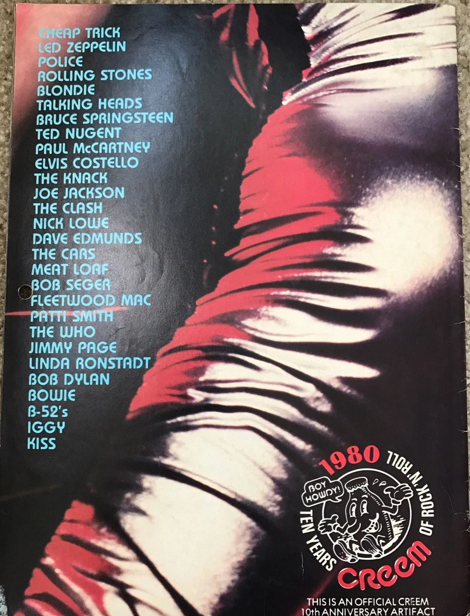 Creem magazine Feb 1980 Special Edition Rock Calendar Blondie Cheap Trick  Kiss | eBay