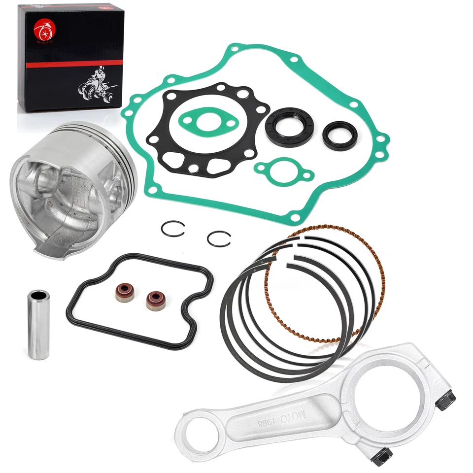 STD Piston Gasket Rebuild Kit Connecting Rod For Club Car DS Precedent FE290 92+ - Image 2 of 4