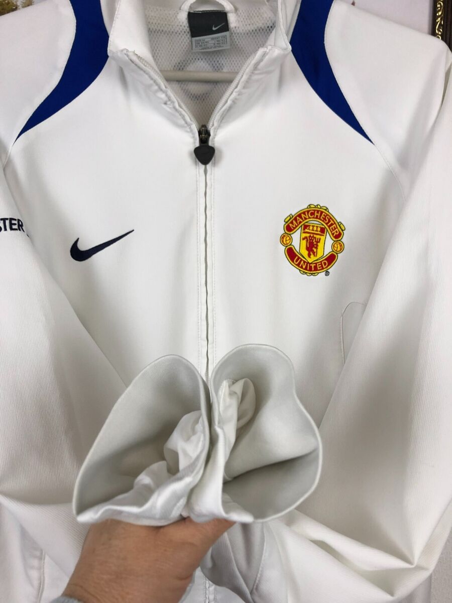 Vintage Nike Manchester United Football Jacket Soccer Track Vintage Nike Manchester United Football Jacket Soccer Track