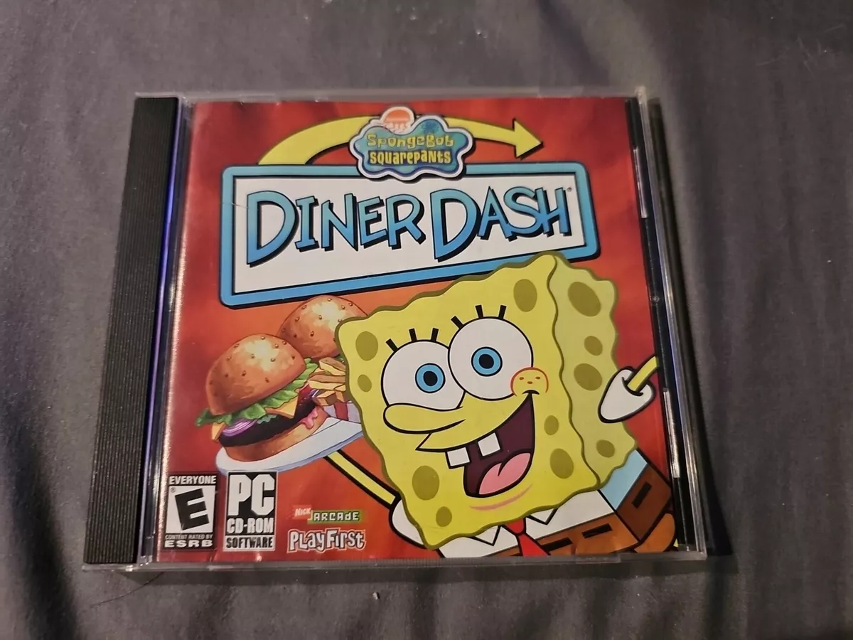 SpongeBob SquarePants: Diner Dash PC, 2007- CIB 755142714086