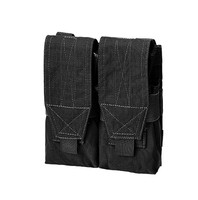 Tasca Porta Caricatori Molle Softair M4+AK Doppia Defcon 5 Nero D5-M4AK B
