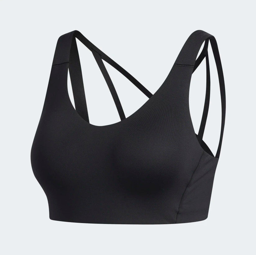 Бюстгальтер Adidas Womens Stronger For It Alpha, черный