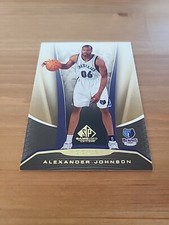 2006-07 SP Game Used Edition Gold /100 Alexander Johnson #242 Rookie RC $$$