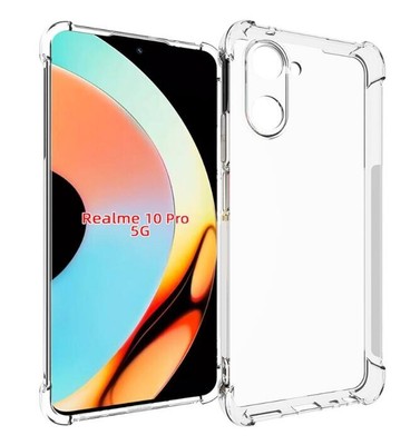 Anti Impact Clear Gel skin case cover For Realme 10 5G Realme10Pro Plus 